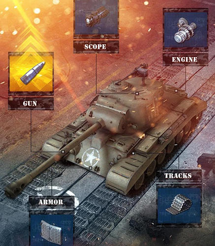 Full version of Android apk app Storm of steel: Tank commander for tablet and phone.