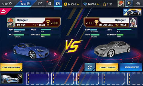 Full version of Android apk app Street racing HD for tablet and phone.