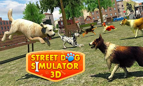 Full version of Android Animals game apk Street dog simulator 3D for tablet and phone.