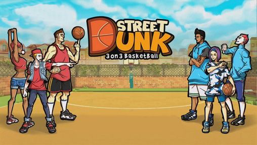 Download Street dunk: 3 on 3 basketball Android free game.