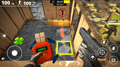 Full version of Android apk app Strike force online for tablet and phone.