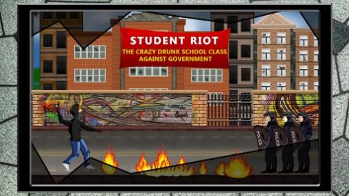 Download Student riot: Drunk class Android free game.