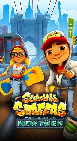 Download Subway surfers: World tour New York Android free game.