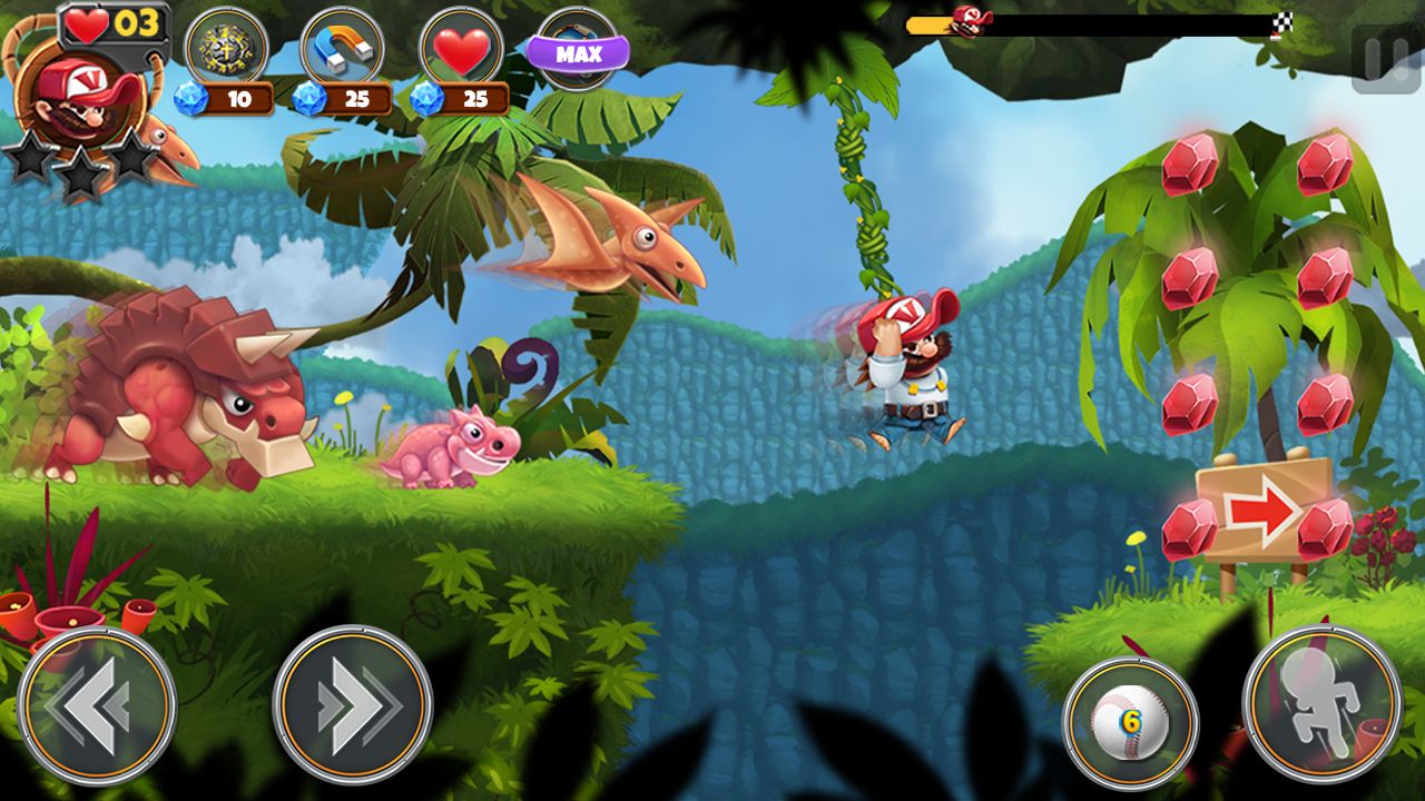 Full version of Android apk app Super Jungle Jump for tablet and phone.