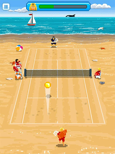 Full version of Android apk app Super one tap tennis for tablet and phone.