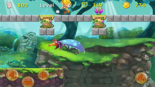 Full version of Android apk app Super saiyan world: Dragon boy for tablet and phone.