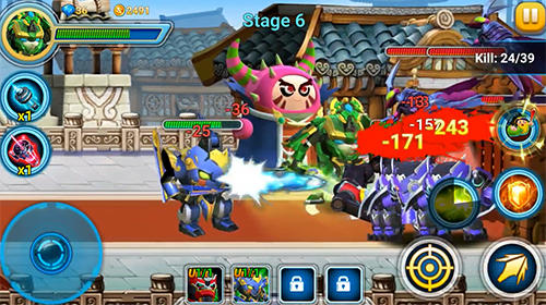 Full version of Android apk app Superhero fruit. Robot wars: Future battles for tablet and phone.