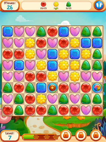 Full version of Android apk app Sweet candies 2: Cookie crush candy match 3 for tablet and phone.