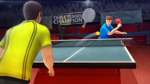 Download Table tennis champion Android free game.