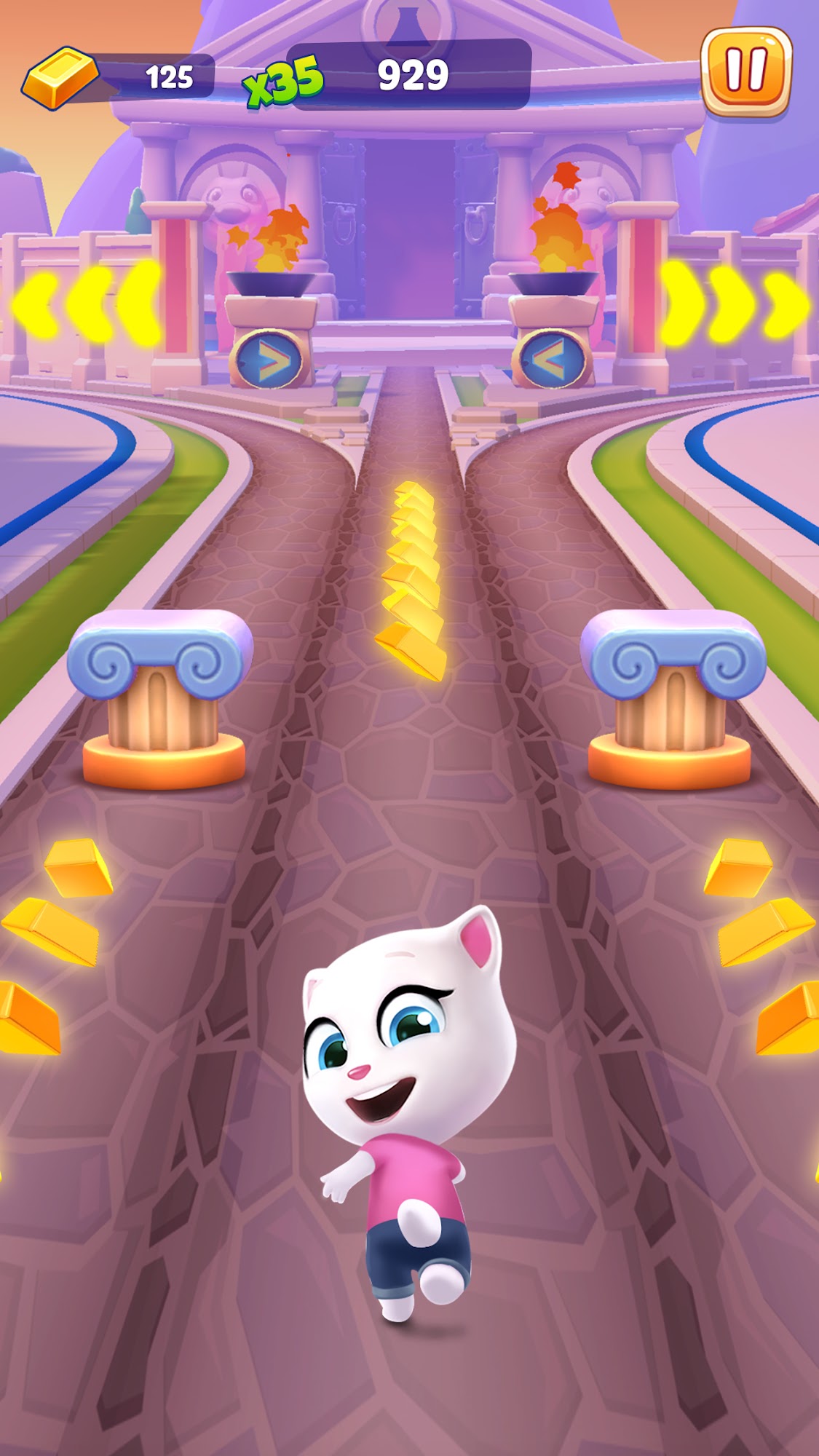 Full version of Android apk app Talking Tom Gold Run 2 for tablet and phone.