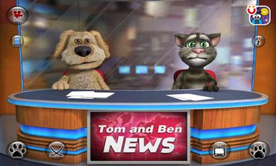 Full version of Android apk Talking Tom & Ben News for tablet and phone.