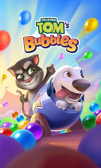 Download Talking Tom's bubbles Android free game.