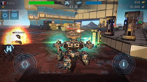 Full version of Android apk app Tanks vs robots for tablet and phone.