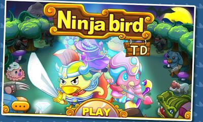 Full version of Android Strategy game apk TD Ninja birds Defense for tablet and phone.