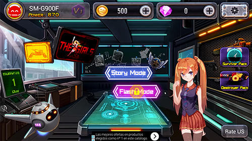 Full version of Android apk app The girls: Zombie killer for tablet and phone.