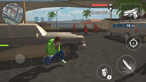 Full version of Android apk app The grand wars: San Andreas for tablet and phone.