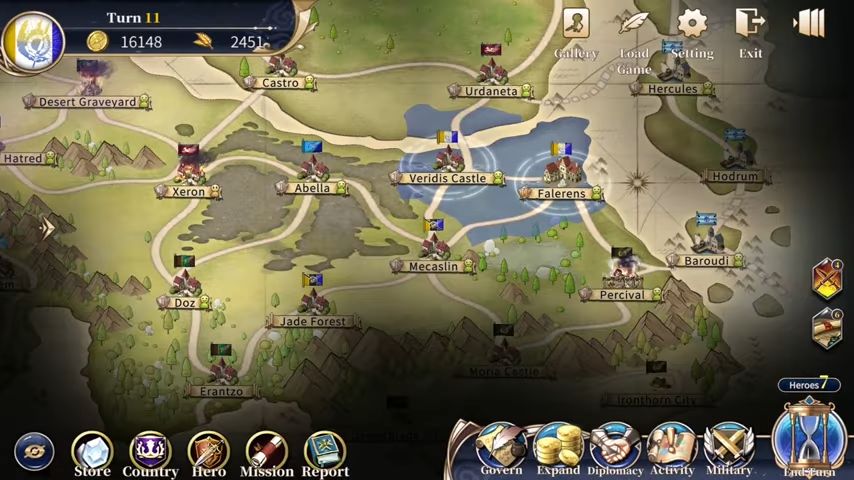 Full version of Android apk app The Heroic Legend of Eagarlnia for tablet and phone.