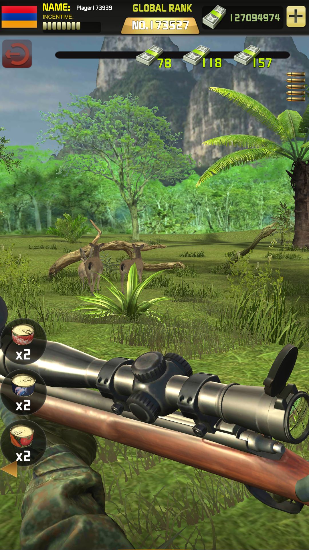 Full version of Android apk app The Hunting World - 3D Wild Shooting Game for tablet and phone.