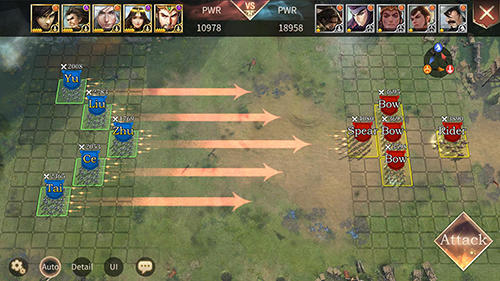 Full version of Android apk app Three kingdoms: Epic war for tablet and phone.