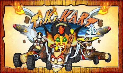 Full version of Android Racing game apk Tiki Kart 3D for tablet and phone.
