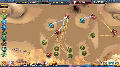 Full version of Android apk app Tower defense: Alien war TD 2 for tablet and phone.