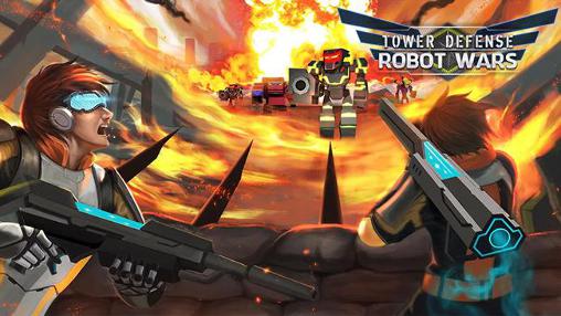 Full version of Android Touchscreen game apk Tower defense: Robot wars for tablet and phone.