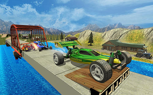 Full version of Android apk app Toy truck hill racing 3D for tablet and phone.