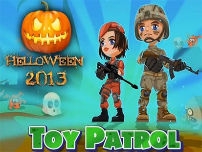 Full version of Android Shooter game apk Toy patrol shooter 3D Helloween for tablet and phone.
