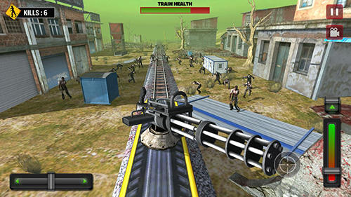 Full version of Android apk app Train shooting: Zombie war for tablet and phone.