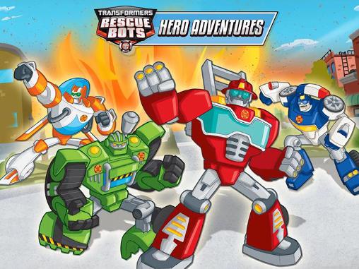 Full version of Android By animated movies game apk Transformers rescue bots: Hero adventures for tablet and phone.