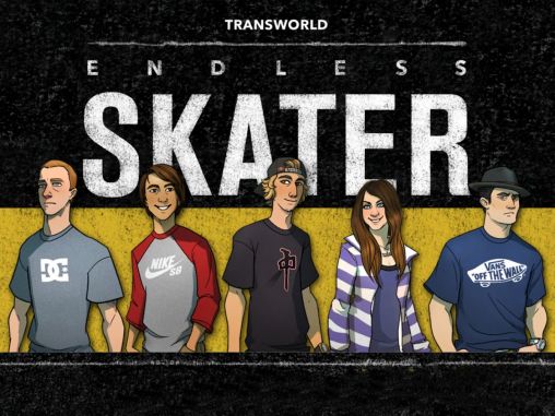 Download Transworld endless skater Android free game.