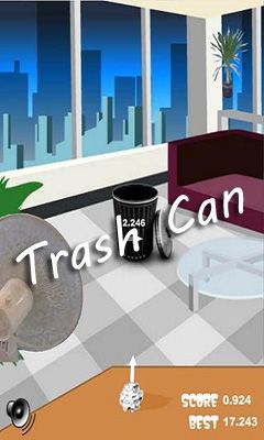 Full version of Android Arcade game apk Trash can for tablet and phone.