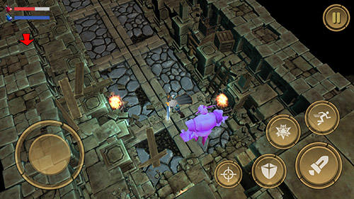 Full version of Android apk app Treasure hunter. Dungeon fight: Monster slasher for tablet and phone.