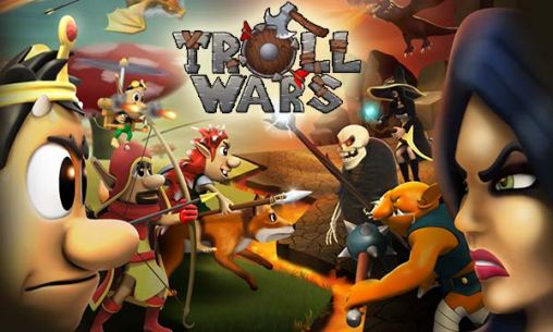 Full version of Android Online game apk Troll wars for tablet and phone.