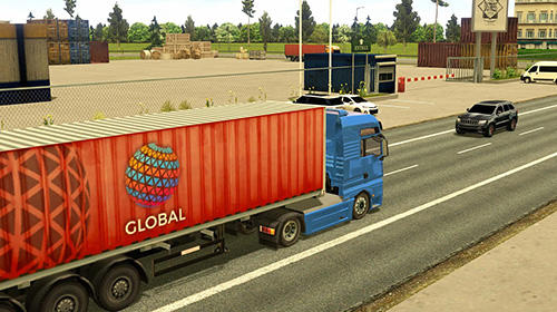Full version of Android apk app Truck simulator 2018: Europe for tablet and phone.
