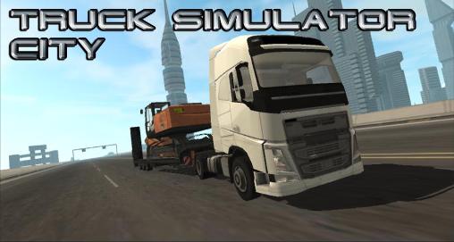 Download Truck simulator: City Android free game.
