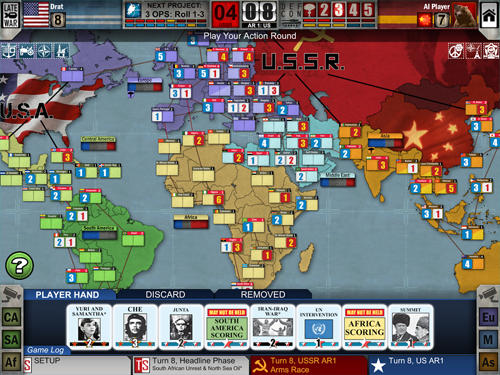 Full version of Android apk app Twilight struggle for tablet and phone.