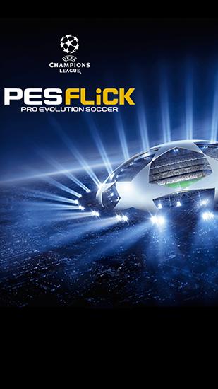Full version of Android 4.2 apk UEFA champions league: PES flick. Pro evolution soccer for tablet and phone.