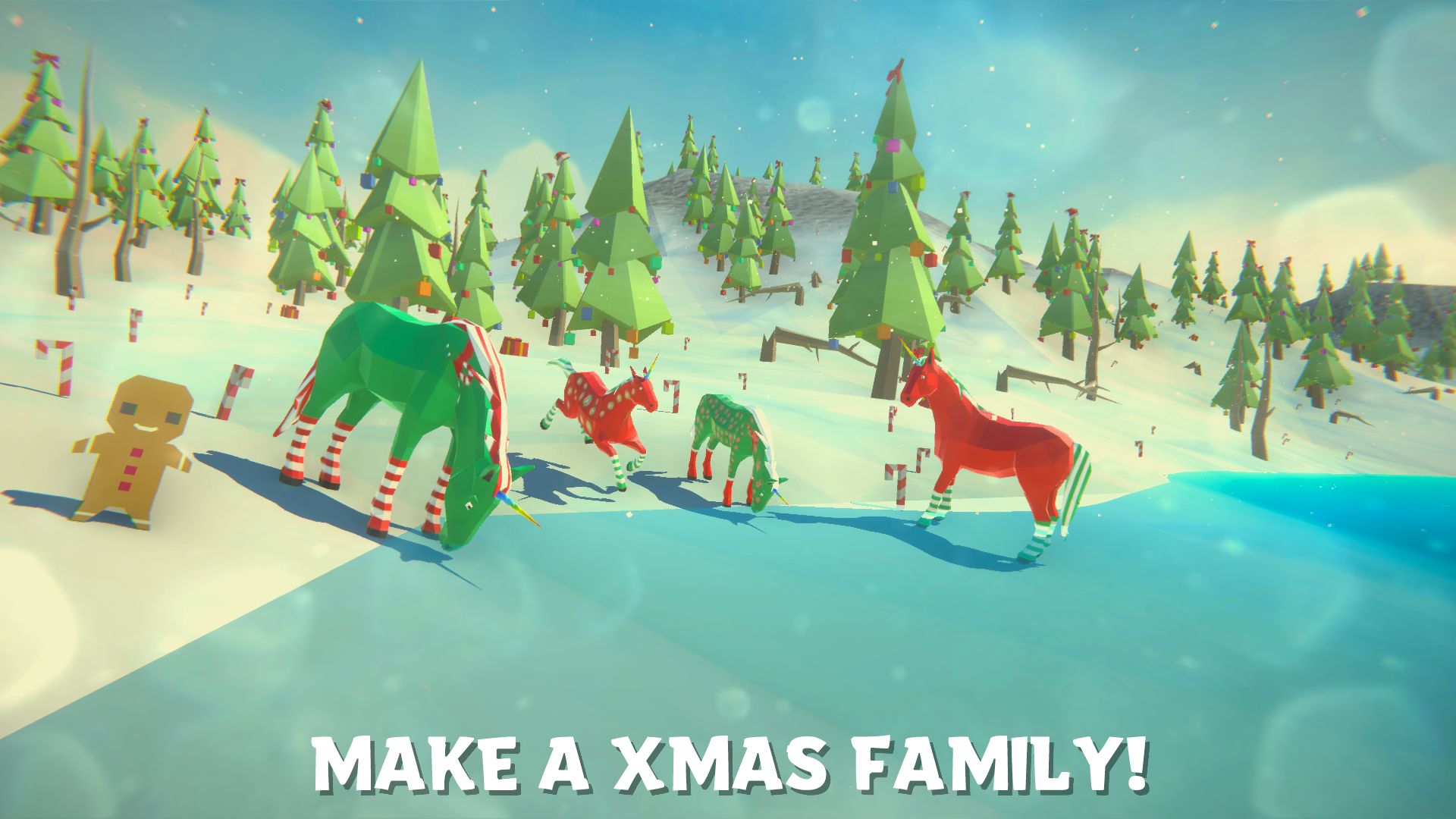 Full version of Android apk app Unicorn Christmas Simulator for tablet and phone.