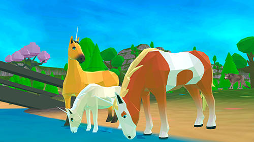 Full version of Android apk app Unicorn Family Simulator 2: Magic horse adventure for tablet and phone.