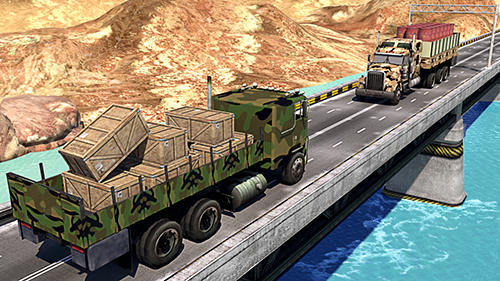Full version of Android apk app US army truck simulator for tablet and phone.
