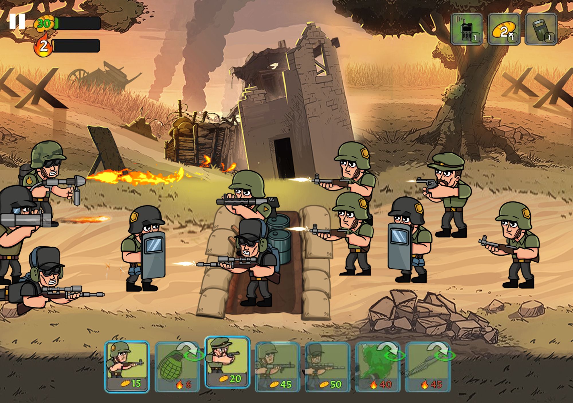 Full version of Android apk app War Strategy Game: RTS WW2 for tablet and phone.