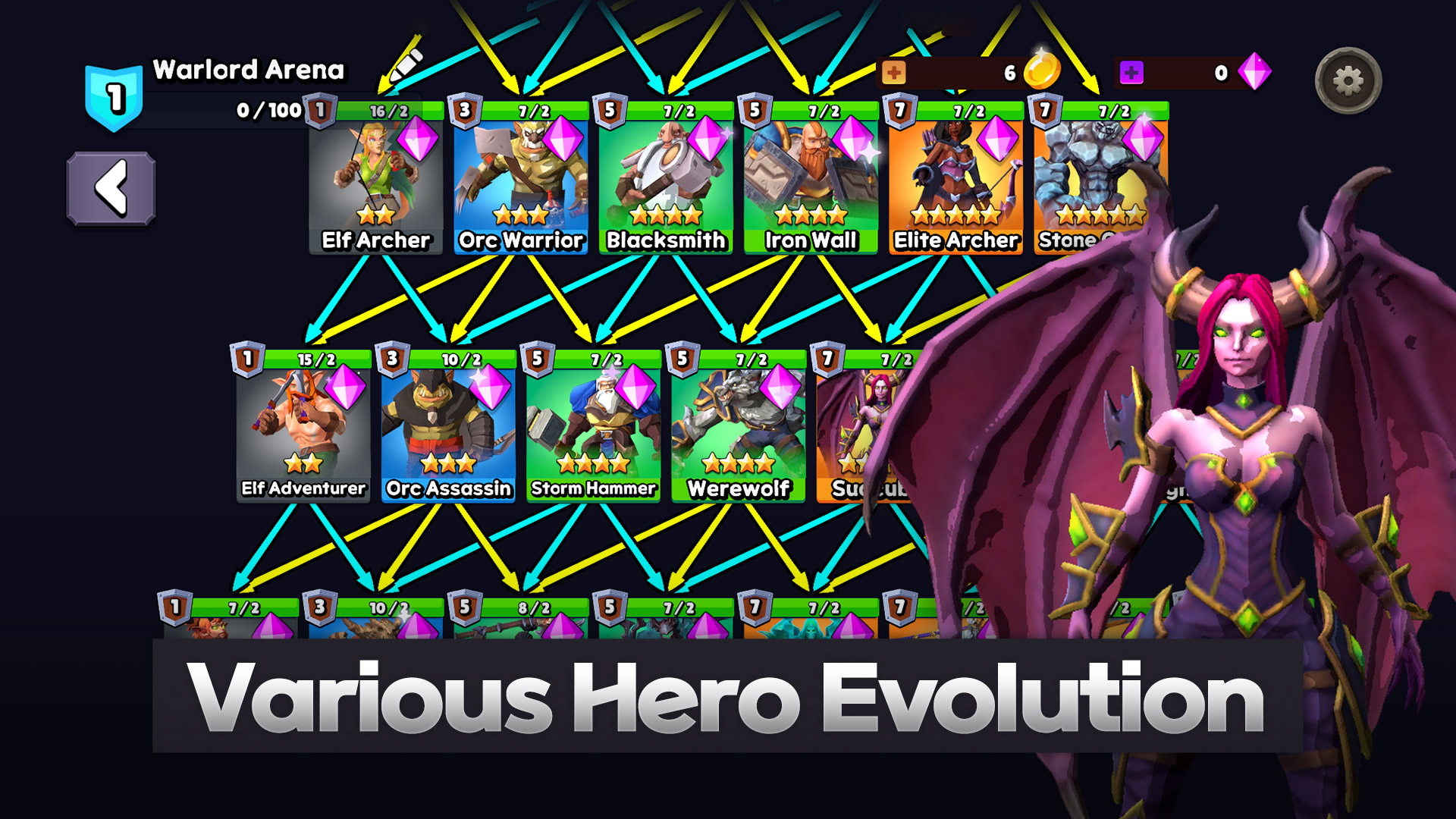 Full version of Android apk app Warlord Arena.io : Evolution for tablet and phone.