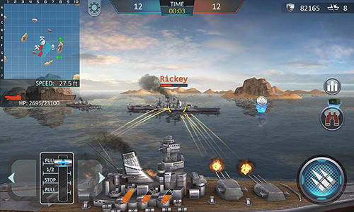 Full version of Android apk app Warship attack 3D for tablet and phone.