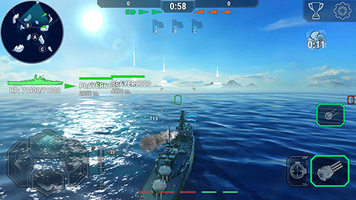 Full version of Android apk app Warships universe: Naval battle for tablet and phone.