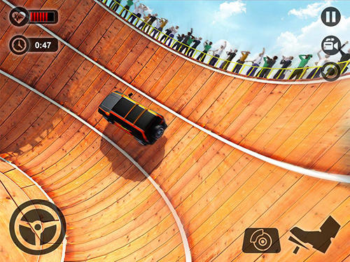 Full version of Android apk app Well of death Prado stunt ride for tablet and phone.
