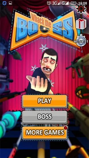 Download Whack the boss Android free game.