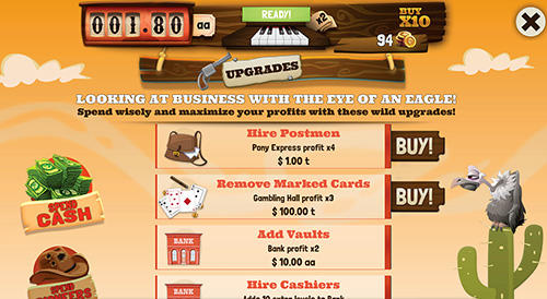 Full version of Android apk app Wild West saga: Legendary idle tycoon for tablet and phone.