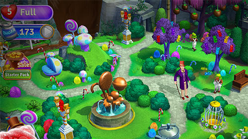 Full version of Android apk app Willy Wonka’s sweet adventure: A match 3 game for tablet and phone.