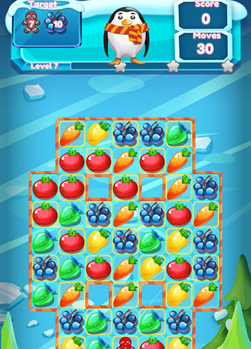 Full version of Android apk app Winter fruit mania for tablet and phone.
